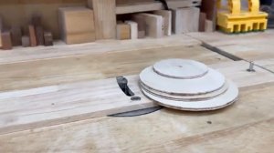 Изготовление кругов это просто.