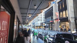 Сидней прогулка от Мартин Плейс до Бродвея по оживлённому центру города 🌆