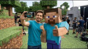 Что если MINECRAFT станет реальным? Стив, Алекс, Крипер в официальном клипе