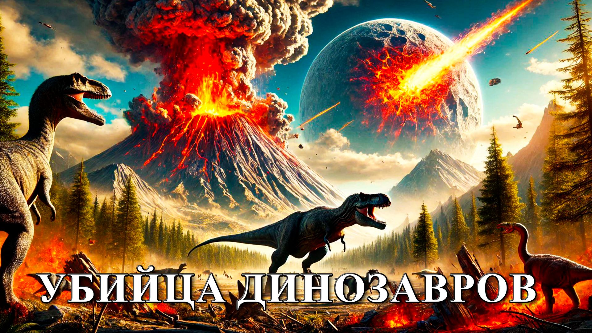 Динозавров убил метеорит.