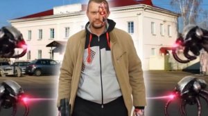 Идет с бластером