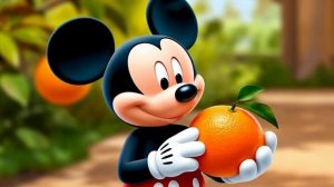 Микки и апельсин