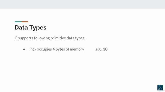 010 - Introduction to Data types