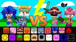 ПЕРСОНАЖИ СОНИКА В ИГРЕ INCREDIBOX! СПРУНКИ ОС СОНИК X! ВЕСЕЛАЯ БИТВА SPRUNKI В ИГРЕ INCREDIBOX! 🙀