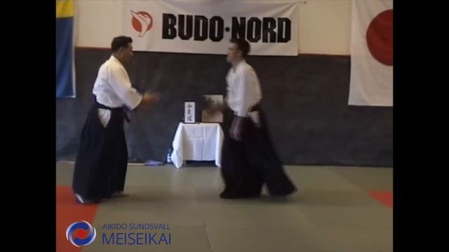 5.Aikido Katadorimenuchi Koshinage Shishiya Sensei, Sundsvall 2004