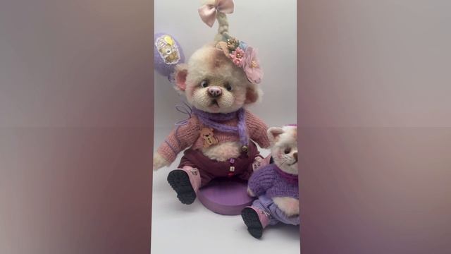 Комплект игрушек ручной работы от Мастера.