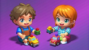 ДЕТСКИЕ ПИКСЕЛЬНЫЕ ГОНКИ ПОД ПЕСЕНКУ ОТ ЛЯ-ЛЯ ЛЭНД