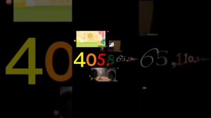 Цифры 0 до 1 антригинтиллион со звуком