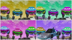 Молния Маккуин 🏎️ Битва 4 Цветов 🔴🔵🟢🟡 Эпичный Ритм — Плитки Хоп Музыкальный Челлендж