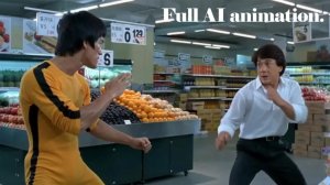 Брюс Ли VS Джеки Чан ｜ на что способен ИИ