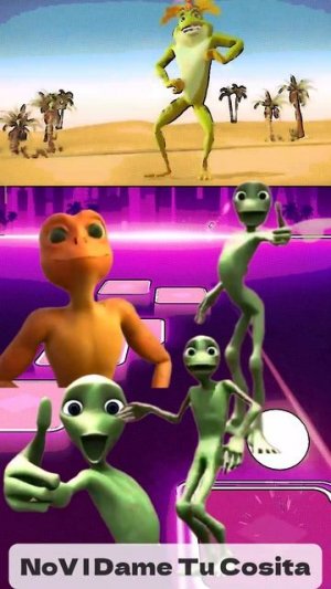 #16 Битва Дама ту косита Амано косита Alien battle в Tiles Hop - NoV | Dame Tu Cosita