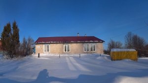 В деревне всё по другому. Рекордное количество снега