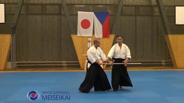 7.Aikido Jodori Ikkyo Omote, Shishiya Sensei Pilsen Oktober 2018