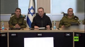 كاتس: المواجهة مع إيران تتصاعد وتصل إلى مرحلة الحسم وستستمر طالما تطلب الأمر