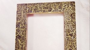 Кракелюры на рамке