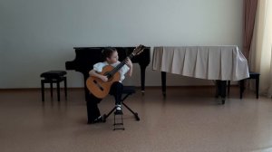 Гайдукова София г. Томск Р.де Видаль Вариация на тему испанской фолии_н.а. XVII в. «Танец для лютни»