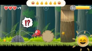 малыш комментирует игру, красный шарик, уровень 18😎#игры #красныйшарик #малышкомментирует