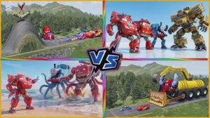 АТАКА ГИГАНТСКОГО МОНСТРА! 👹😱 Молния Маккуин против Паука-Грузовика! Кто выживет? 🏎️🆚🕷️