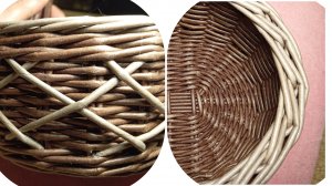 Простой узор плюс розга за 2 стойки