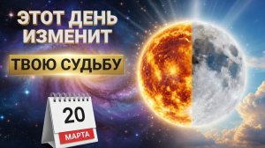 ☀️ВЕСЕННЕЕ РАВНОДЕНСТВИЕ 2026 ключ к НОВОЙ ЖИЗНИ | Не упусти возможность переписать СУДЬБУ