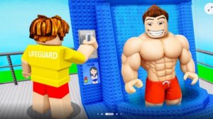 построил свой АКВАПАРК в РОБЛОКС