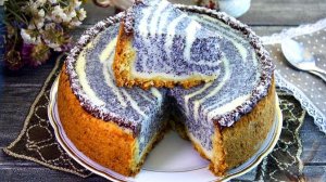 ЧИЗКЕЙК ИЗ ТВОРОГА С МАКОМ