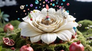 dreamina-2026-02-27-7384-pie in the sky, teapot, spoons are flyin...