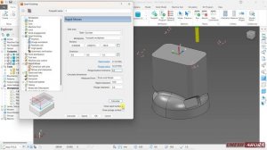 50. 5 Axis swarf finishing