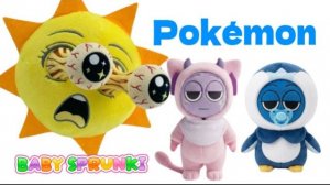 BABY SPRUNKI: ПЛЮЩЕВАЯ АНИМАЦИЯ! МИЛЫЕ МАЛЫШИ☺️ ПОКЕМОНЫ РЕАКЦИЯ