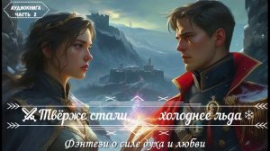 🎧АУДИОКНИГА ПОЛНОСТЬЮ ⚔️ Твёрже стали, холоднее льда ❄️ ФЭНТЕЗИ О СИЛЕ ДУХА И ЛЮБВИ ❤️ Часть 2️⃣