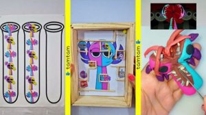 ДЕЛАЕМ СПРУНКИ ИГРЫ СВОИМИ РУКАМИ! КРУТЫЕ БУМАЖНЫЕ ПРИКОЛЫ И ИГРУШКИ SPRUNKI DIY РЕБЯТ А КРУТО ЧЁ