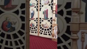 Божественная служба в храме Святой Троицы