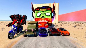 МАШИНКИ МУЛЬТИКИ ПРО МАШИНКИ ЗОМБИ АВТОБУС