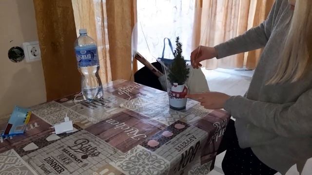 Воспоминание 2021г. Ходили с Анютой в Пятёрочку и Магнит Косметик.  Купили подарки и живую ёлочку.