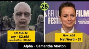 Ходячие мертвецы. Сколько заработали актеры на сериале и как они выглядят сейчас.. Топ 50