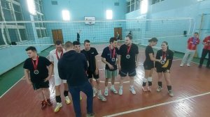 Награждение участников закрытого турнира по волейболу среди любителей от HardVolley 15.03.2026.