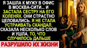 Истории из жизни| Застала Мужа С Сестрой В Офисе Москва Сити |Аудио рассказы|Жизненные истории