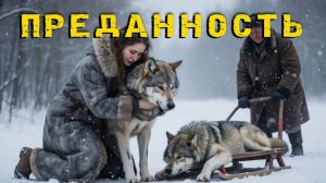 Одинокий вой в ночи заставил её пойти за диким зверем сквозь страх и метель. Таежная история.