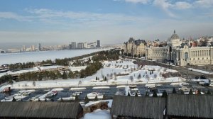 Казанская набережная вид с кремля