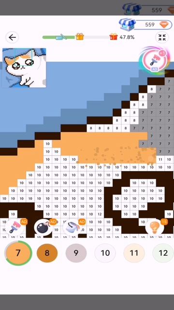 Рисуем котёнка