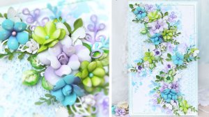 Как я делаю оригинальную открытку из бумаги и фоамирана 🥰 Идеи для скрапбукинга своими руками