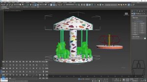 Покраска карусели