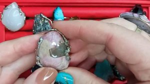 Каменная лавка ( кольца в мельхиоре и нейзильбере 1 часть)