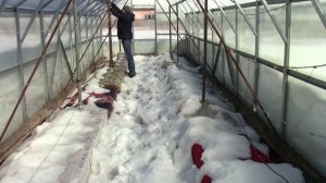 Муромцево 15 марта 2026г  Много снега и заносим снег