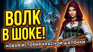 Красная Шапочка УЖЕ НЕ ТА! 🐺🔫 Смешная песня. ВОЛК В ШОКЕ!