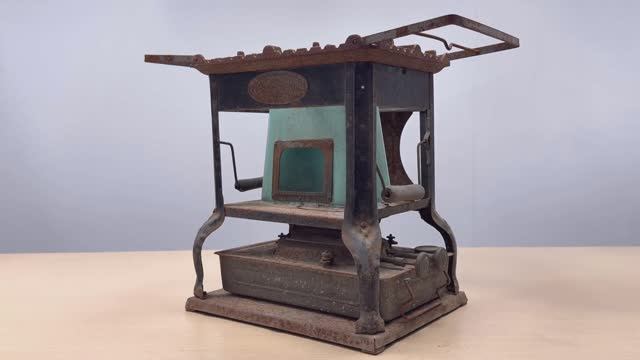 Восстановление старой керосиновой плиты.