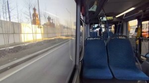 Эксклюзив!!! поездка на автобусе ЛиАЗ 6213 борт 192113, по маршруту 631