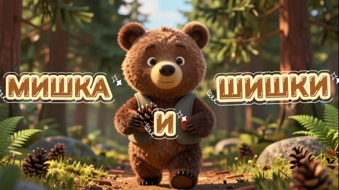 Мишка косолапый по лесу идет | Мультики для детей | Сказки для детей | Песенки для детей