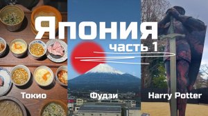 Токио за 3 дня. Путешествие по Японии: Фудзи, Harry Potter - Warner Bros. Studio, улицы Токио
