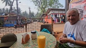 Завтрак с мужем. Арамболь. Гоа. Индия.